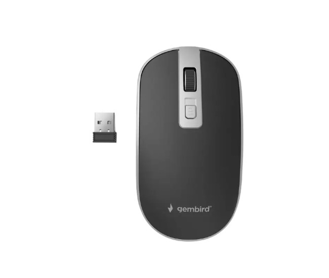 Mouse wireless 1600DPI USB GEMBIRD MUSW4B06BS Mouse wireless 1600DPI USB GEMBIRD MUSW4B06BS