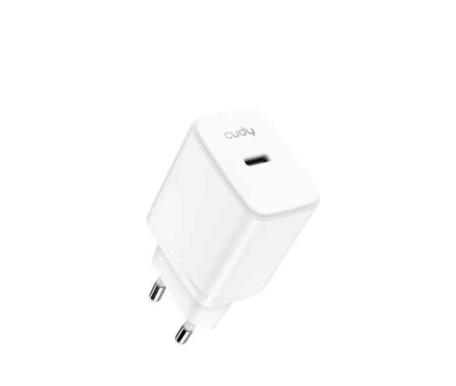 Incarcator retea Cudy CH25_EU V1.0 1x USB-C PD 25W GaN alb Incarcator retea Cudy CH25_EU V1.0 1x USB-C PD 25W GaN alb