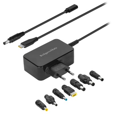 Alimentator Universal 65W PD USB-C + 7 adaptoare Kruger&Matz KM1450-65 Alimentator Universal 65W PD USB-C + 7 adaptoare Kruger&Matz KM1450-65