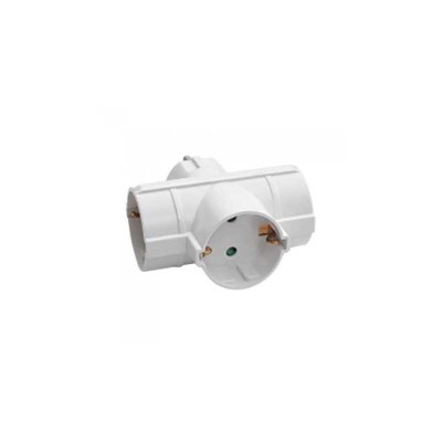 Adaptor distribuitor 3 prize SCHUKO 3x 16A MAX 3680W V-TAC