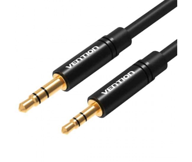 Cablu audio stereo Jack 2.5mm - 3.5mm 3pin tata-tata 2m negru VENTION BALBH Cablu audio stereo Jack 2.5mm - 3.5mm 3pin tata-tata 2m negru VENTION BALBH