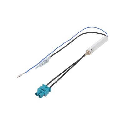 Separator antena DIN mufa - Fakra mufa dubla Seat VW Skoda ZRS-SAF2-DIN 4CARMEDIA