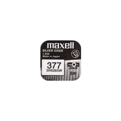 Baterie ceas Maxell SR626SW V377 SR66 1.55V oxid de argint 1buc
