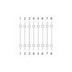 Adaptor prelungire RJ45 mama-mama 8p8c cat5 alb Goobay Adaptor prelungire RJ45 mama-mama 8p8c cat5 alb Goobay