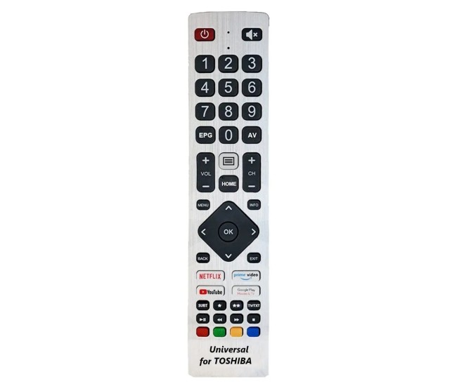 Telecomanda universala compatibila TV TOSHIBA 45 Keys (599) Telecomanda universala compatibila TV TOSHIBA 45 Keys (599)
