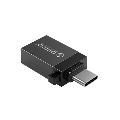 Adaptor OTG USB 3.0 Type C tata - USB A mama negru Orico CBT-UT01-BK