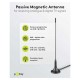 Mini antena magnetica pasiva DVB-T2 HD FM DAB Goobay 67090