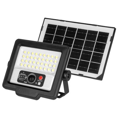 Reflector LED 60W 300lm 6500K cu panou SOLAR 4W IP65 REBEL URZ3627 Reflector LED 60W 300lm 6500K cu panou SOLAR 4W IP65 REBEL URZ3627