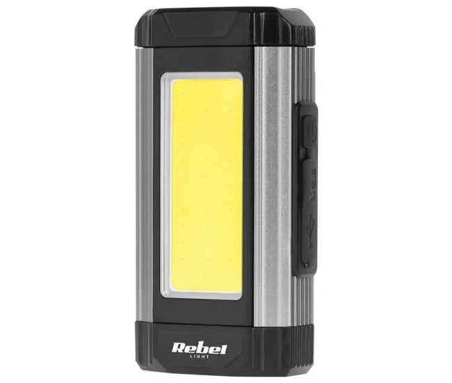 Lanterna atelier LED Rebel URZ0946 COB 6W power bank IP65 carlig magnetic Lanterna atelier LED Rebel URZ0946 COB 6W power bank IP65 carlig magnetic