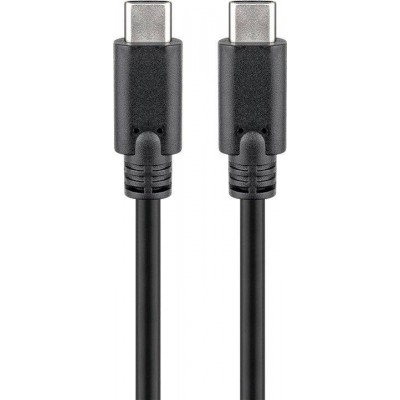 Cablu USB Type C Generatia 1 tata-tata 1.5m negru GOOBAY