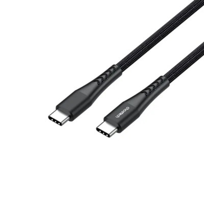 Cablu USB-C - USB-C Choetech XCC-1035 48V/5A 240W PD3.1 1m negru Cablu USB-C - USB-C Choetech XCC-1035 48V/5A 240W PD3.1 1m negru