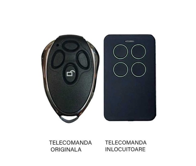Telecomanda poarta garaj de 2 si 4 canale cod saritor 433.92MHz TORREC compatibila cu originalul (852) Telecomanda poarta garaj de 2 si 4 canale cod saritor 433.92MHz TORREC compatibila cu originalul (852)