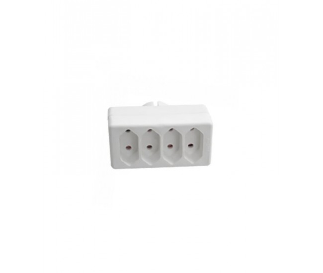 Adaptor distribuitor 4 prize EURO 4x 2.5A MAX 3680W V-TAC Adaptor distribuitor 4 prize EURO 4x 2.5A MAX 3680W V-TAC