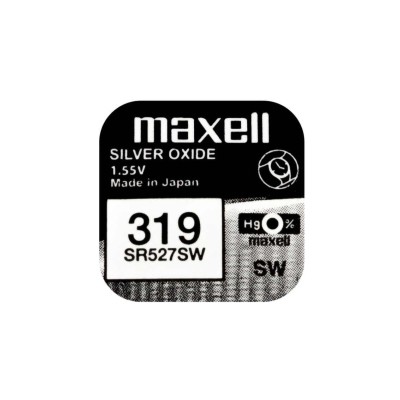 Baterie ceas Maxell SR527SW V319 SR64 1.55V oxid de argint 1buc Baterie ceas Maxell SR527SW V319 SR64 1.55V oxid de argint 1buc