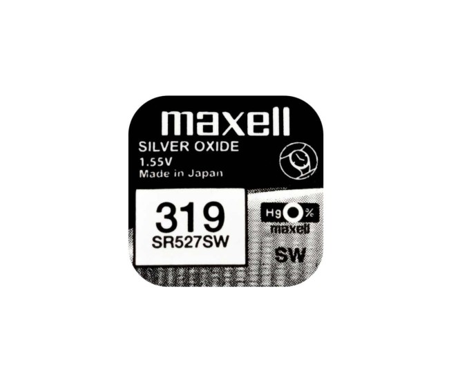 Baterie ceas Maxell SR527SW V319 SR64 1.55V oxid de argint 1buc