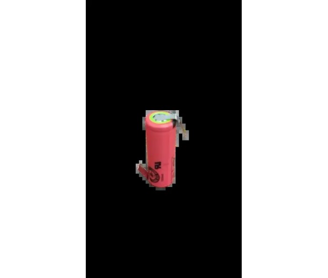 Acumulator Li-ion 3.7V SANYO UR18500Y 1300MAh 2.6A cu lamele sudate in Z Acumulator Li-ion 3.7V SANYO UR18500Y 1300MAh 2.6A cu lamele sudate in Z