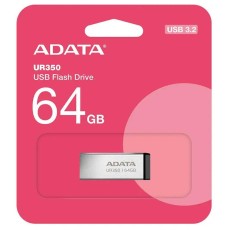 Flash drive metalic 64GB USB 3.2 Adata UR350-64G-RSR/BK