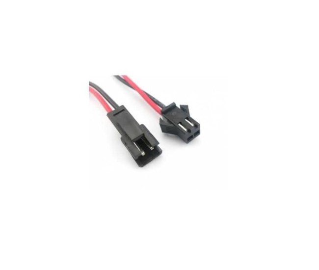 Cablu cu mufa 2pini Tata/Mama mic negru set 2buc Cablu cu mufa 2pini Tata/Mama mic negru set 2buc