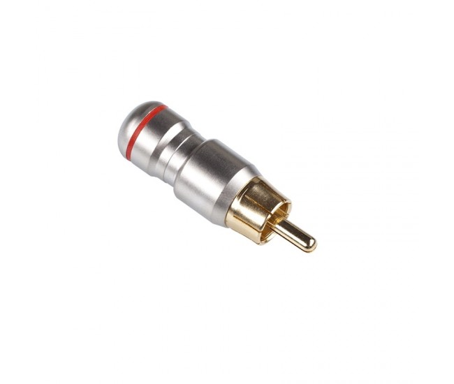 Mufa RCA tata metal HQ 1buc de inalta performanta WTY0063 Mufa RCA tata metal HQ 1buc de inalta performanta WTY0063