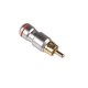 Mufa RCA tata metal HQ 1buc de inalta performanta WTY0063 Mufa RCA tata metal HQ 1buc de inalta performanta WTY0063
