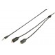 Cablu audio jack stereo 3.5 mm tata - 2x RCA tata 1m negru Valueline Cablu audio jack stereo 3.5 mm tata - 2x RCA tata 1m negru Valueline