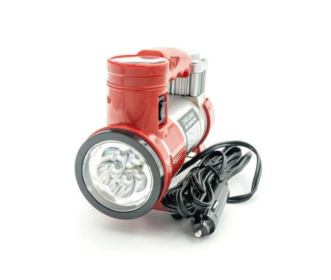 Compresor auto 12V Carguard COM001 30L/min 150PSI carcasa metal +LED frontal Compresor auto 12V Carguard COM001 30L/min 150PSI carcasa metal +LED frontal