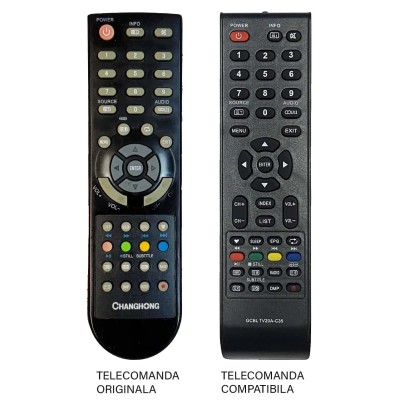 Telecomanda TV Chanchong LCD compatibil cu originalul (28-1)