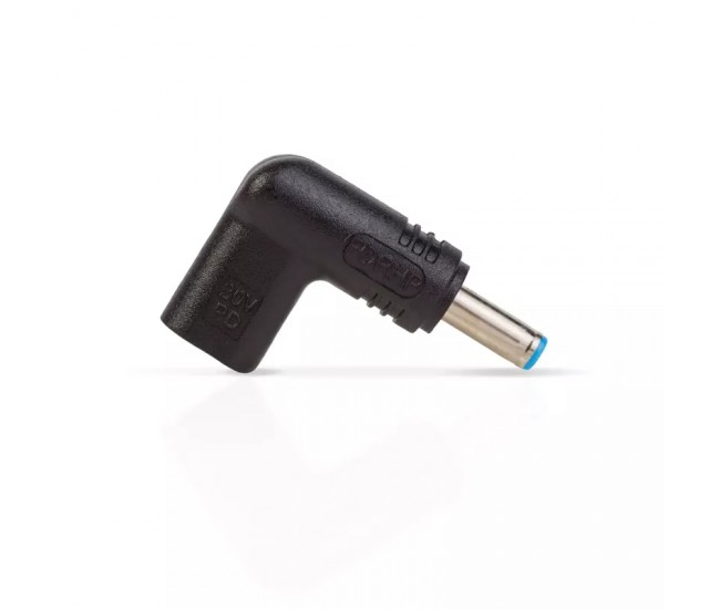Cap adaptor HP 20V USB-C mama - DC 4.5x3.0 mm 90grade delight 55063C