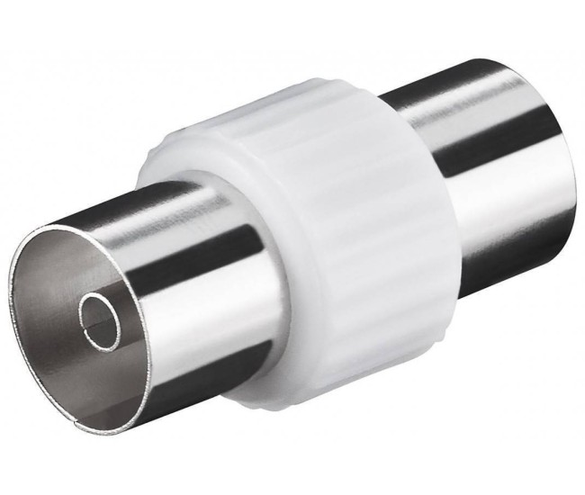 Adaptor Coaxial mama - Coaxial mama plastic Goobay