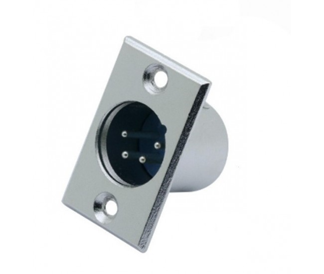 Mufa XLR tata montaj Mufa XLR tata montaj