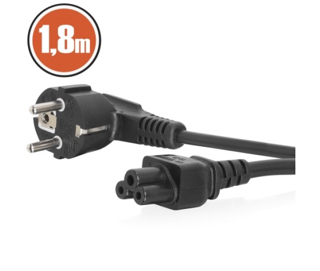 Cablu alimentare pentru notebook-uri 1.8m Cablu alimentare pentru notebook-uri 1.8m