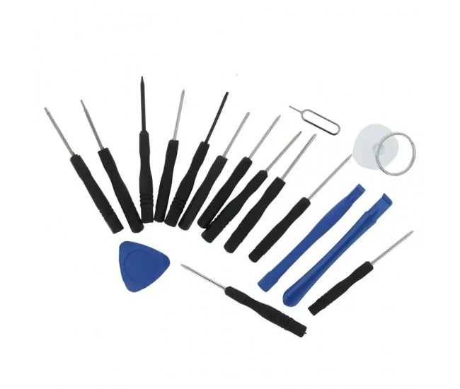 Kit 17 piese pentru reparare telefon / tableta / laptop T2 T3 T4 T5 T6 Y0.6 OEM0002406 Kit 17 piese pentru reparare telefon / tableta / laptop T2 T3 T4 T5 T6 Y0.6 OEM0002406