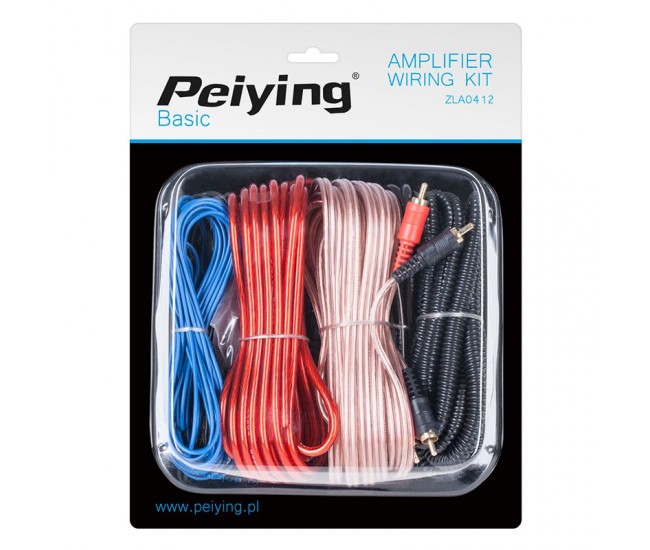 Kit cabluri auto basic 8GA Peiying Kit cabluri auto basic 8GA Peiying