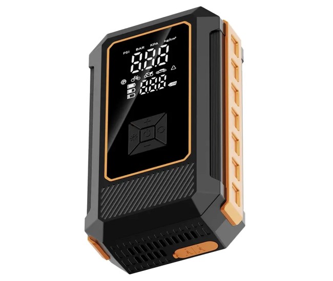 CAR JUMP STARTER 800A + Compresor + Power Bank 8000mAh Platinet PMPBTP