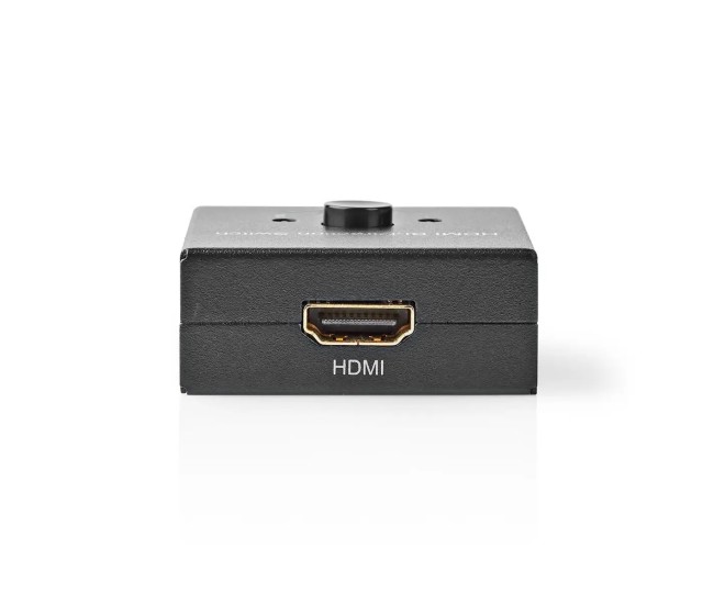 Switch HDMI bidirectional intrare 1x HDMI - 2x HDMI iesire 4K 60Hz Nedis VSWI3482AT