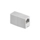 Adaptor prelungire RJ45 mama-mama 8p8c cat5 alb Goobay Adaptor prelungire RJ45 mama-mama 8p8c cat5 alb Goobay