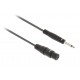 Cablu audio mono XLR 3 pini mama - Jack 6.35 mm tata 3m gri Sweex Cablu audio mono XLR 3 pini mama - Jack 6.35 mm tata 3m gri Sweex