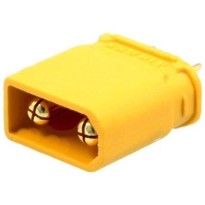 Mufa alimentare DC XT30 tata 2 pini pe cablu lipite 15A 500V AMASS XT30U-M Mufa alimentare DC XT30 tata 2 pini pe cablu lipite 15A 500V AMASS XT30U-M