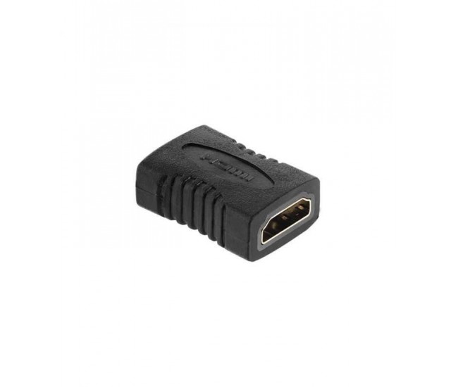 Adaptor HDMI mama la HDMI mama negru Cabletech KOM0985 Adaptor HDMI mama la HDMI mama negru Cabletech KOM0985