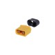 Mufa alimentare DC XT60 tata 2 pini pe cablu cu lipire 30A 500V AMASS XT60H-M