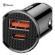 Incarcator bricheta auto 30W Baseus CCALL-YS01 Circular Plastic PPS 1x USB 4.5V /5A 1x USB Type-C 5V /3A negru Incarcator bricheta auto 30W Baseus CCALL-YS01 Circular Plastic PPS 1x USB 4.5V /5A 1x USB Type-C 5V /3A negru