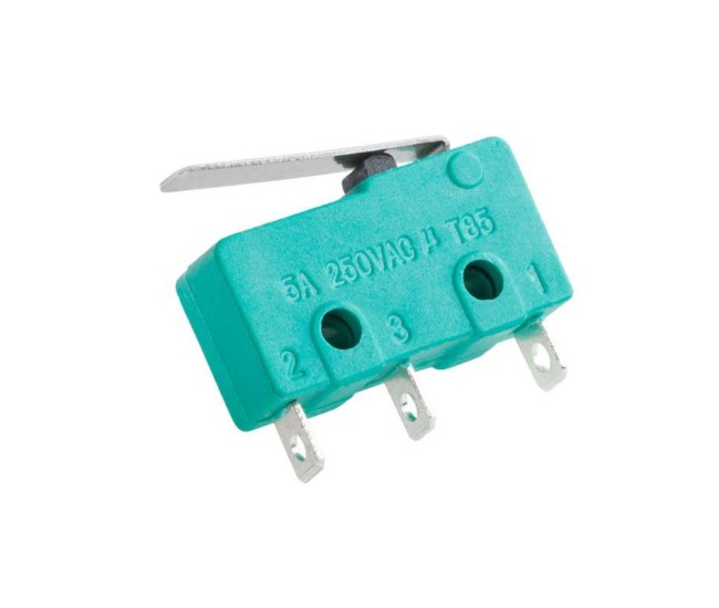 Intrerupator micro 5A 250V cu lamela 15mm MSW-12B PRK0021
