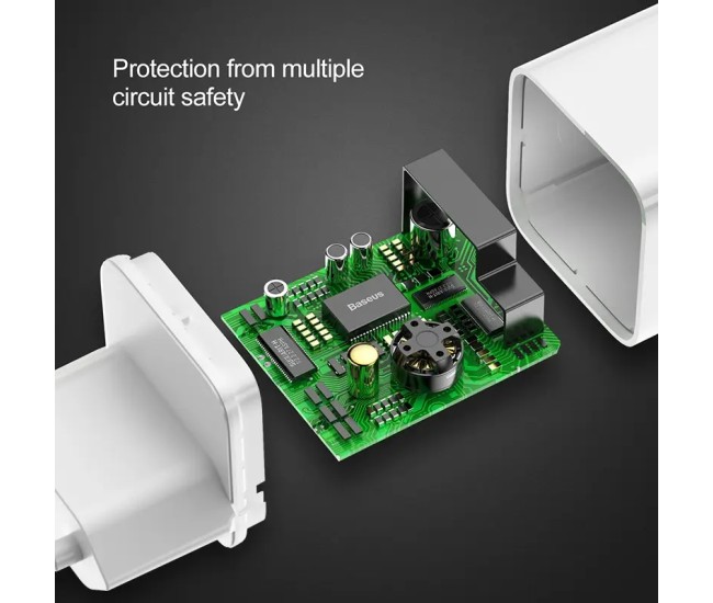 Incarcator retea 100-240V - USB-A QC 3.0 24W BASEUS CCALL-BX02 Incarcator retea 100-240V - USB-A QC 3.0 24W BASEUS CCALL-BX02