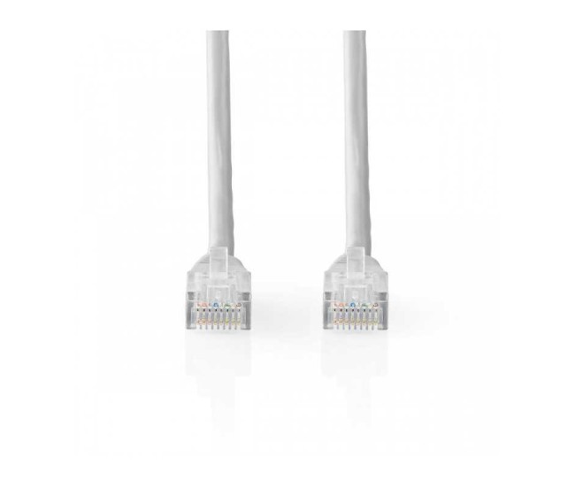 Cablu UTP Nedis Cat5e mufat 0.5m patch cord gri Cablu UTP Nedis Cat5e mufat 0.5m patch cord gri