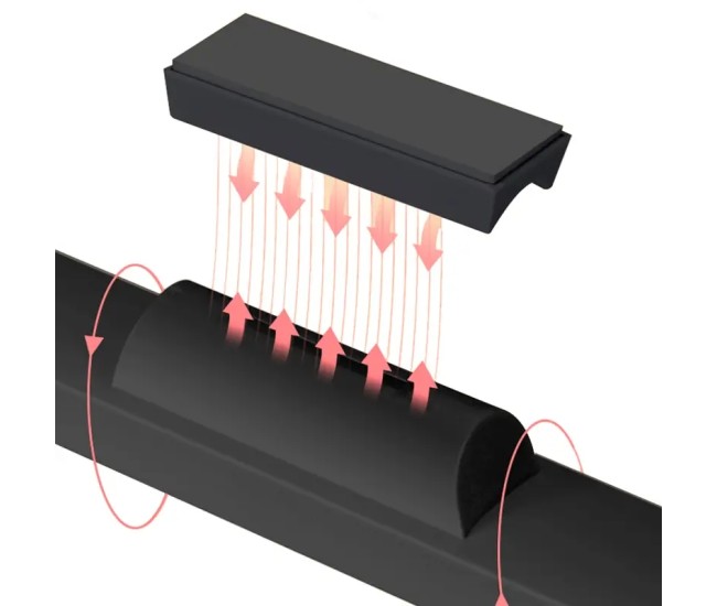 Lampa LED 2.5W /3000-5000K + telecomanda si acumulator 1200mAh negru XO-YH08B