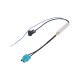 Separator antena Fakra mufa dubla - ISO mufa in unghi ZRS-SAF2-ISO 4CARMEDIA Separator antena Fakra mufa dubla - ISO mufa in unghi ZRS-SAF2-ISO 4CARMEDIA