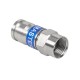 Mufa F tata cu montare prin compresie pentru RG6 7mm Mufa F tata cu montare prin compresie pentru RG6 7mm