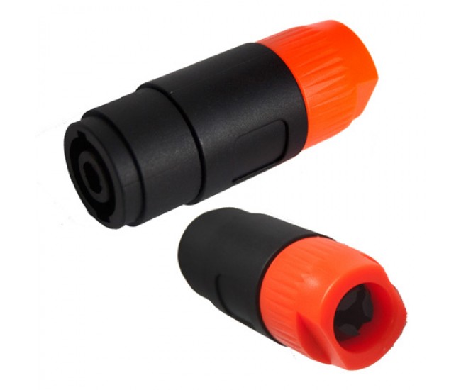 Mufa Speakon mama fir portocaliu Mufa Speakon mama fir portocaliu