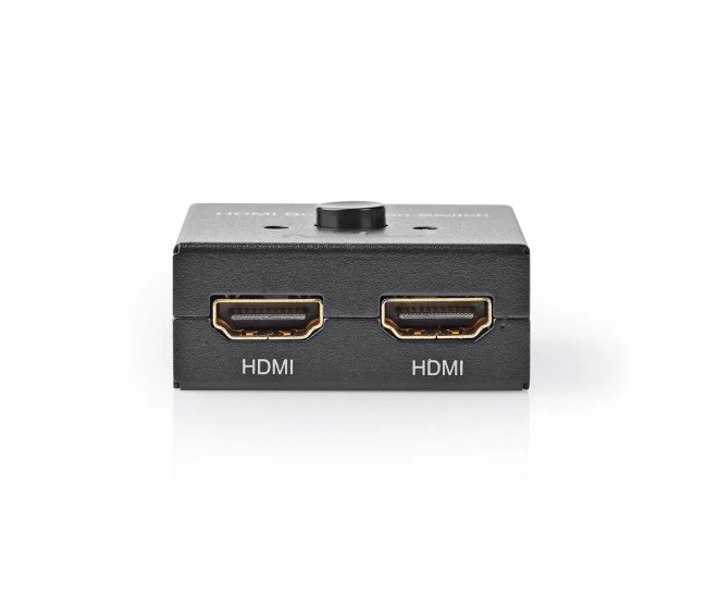 Switch HDMI bidirectional intrare 1x HDMI - 2x HDMI iesire 4K 60Hz Nedis VSWI3482AT