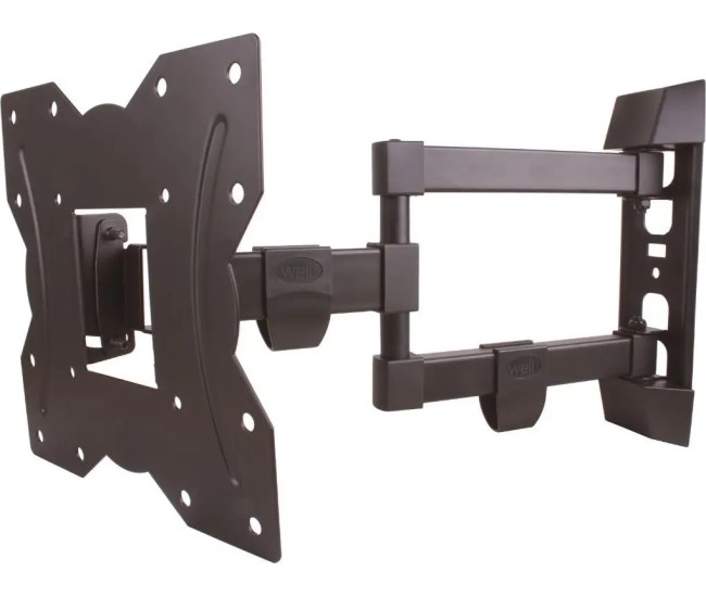 Suport TV LCD de perete 13-43 reglabil 3 brate Well TVS-LCD-SW343-WL